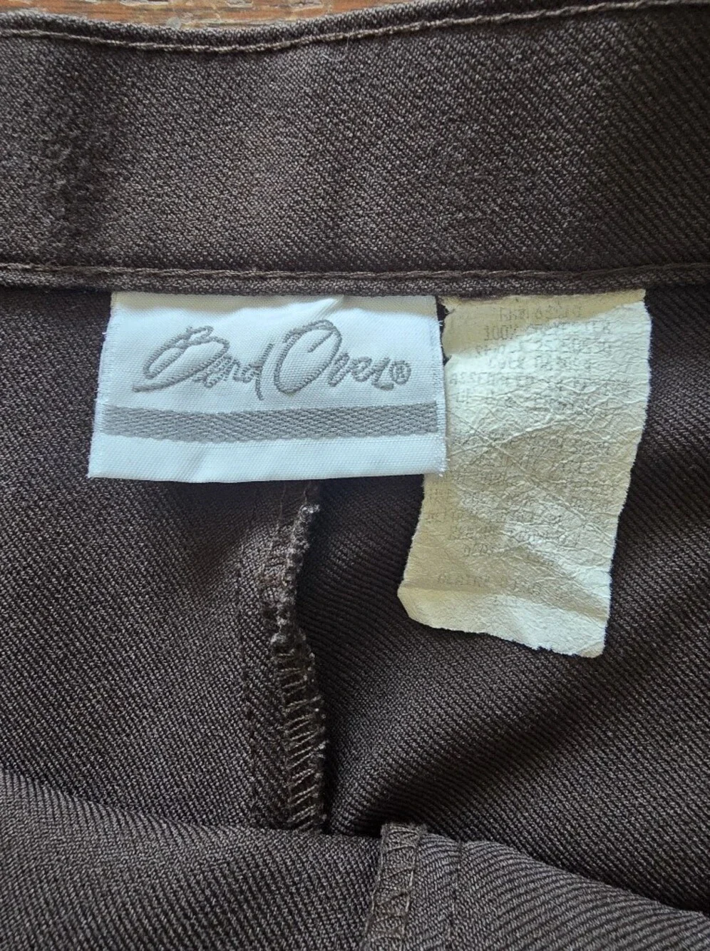 Bend Over classic brown
